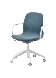 LÅNGFJÄLL Office chair with armrests