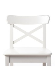 INGOLF Bar stool with backrest