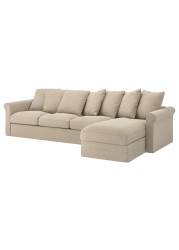 GRÖNLID 4-seat sofa with chaise longue