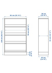 HAVSTA Shelving unit with plinth