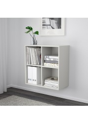 EKET Wall-mounted shelving unit w 4 comp