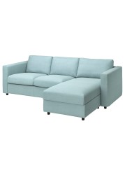 VIMLE 3-seat sofa with chaise longue