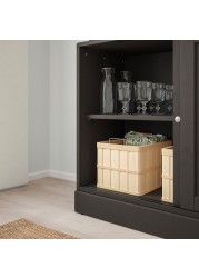 HAVSTA Storage comb w sliding glass doors