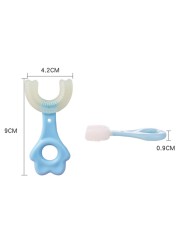 360 Degree U Shape Baby Toothbrush Baby Toothbrush Silicone Toothbrush Toddler Toddler Cleaning Oral Care