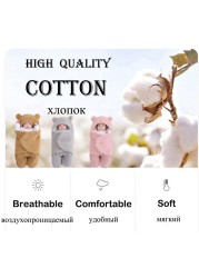 Soft Newborn Baby Wrap Blankets Baby Sleeping Bag Envelope for Newborns Sleeping Bag Cotton Thicken Cocoon for 0-9 Months Baby