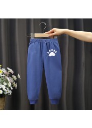 Children Boys Long Pants Autumn Spring Cotton Cartoon Soft Infant Baby Leggings Trousers Kids Long Pants Autumn Clothes