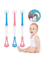 1PC Kids Soft Silicone Training Toothbrush Baby Teeth Oral Care Toothbrush Infant Infant Deciduous Brush Tool Baby Products