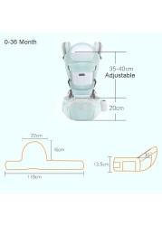 Baby Carrier Baby Bra from 0-48 Months Comfortable Carrier for Newborn Babies Seat Fits on the Waist