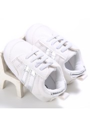 Fashion Baby Shoes Children White Sneakers For Girls Soft Flats Toddler Baby First Walkers Kids Sneakers Casual Infant Shoes