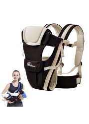 House Bear Baby Carrier Backpack Breathable Front Facing 4 in 1 Comfortable Infant Sling Backpack Pouch Wrap Baby Kangaroo New