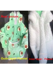 Winter Sherpa Blanket Plush Fleece Family Matching Hoodie Girl Sweatshirt Avocado Homewear Oversized,if you need 2pcs,pls order 2