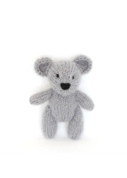 Newborn Teddy Bear Photography Accessories Knit Angola Teddy Rabbit Stuffed Animal Toy Photo Accessories