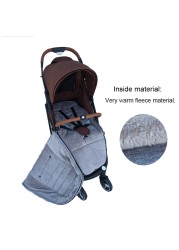 Baby Stroller Sleeping Bag Baby Stroller Cozy Footmuff Cotton Envelope Sleeping Bags for Yoyaplus and Universal Stroller Accessories