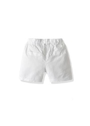 Boys Shorts Cotton Summer Shorts For Baby Boys Thin White Black Baby Shorts Shorts Casual Clothes