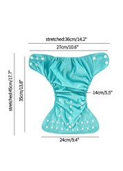 Adjustable Baby Training Pants Reusable Pocket Baby Cloth Diaper Washable Diaper Training Pants Nappy Changing 3-15kg