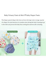 Baby Diaper Skirt Infant Training Pants Cloth Diaper Kids Nappy Pants Skirt Leakproof Crib Potty Training Pants