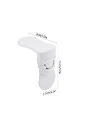 Child Safety Drawer Locks Kids Right Angle Cabinet Lock White Home Anti-pinching Hand Security Child Safety Buckle