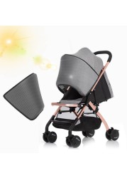 Baby Stroller Sun Visor Universal Sun Shade Cover Umbrella Infant Wind Dust Shield Buggy Sun Hood for Stroller Pushchair Accessories