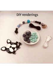 5m/lot 1.5mm Nylon Cord Rope String for Baby Pacifier Clip String Teething Necklace Satin Cords DIY Bracelets Cord Accessories