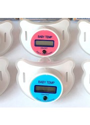 LCD Digital Oral Nipple Bra Chupeta Termometro Testa Baby Nipple Thermometer Termometro Functional Pacifier for Baby