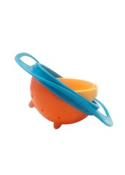 Baby Universal Rotation Training Bowl Practical Design Kids Rotating Scale 360 ​​Degree Spill Proof Feeding Bowls