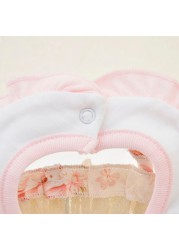 Embroidered Baby Bibs Saliva Towel Soft Infant Newborn Bandana Bib Double Layer Burp Cloths Reusable Feeding Scarf Baby Stuff