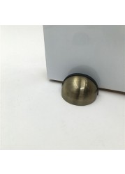 Hidden Stainless Steel Rubber Door Pad Non Punching Door Sticker Holders Catch Floor Mounted Nail-Free Door Stops
