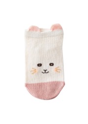 Comfortable Baby Anti Slip Cartoon Floor Socks Autumn Spring Summer Newborn Socks Kids Baby Girl Boy Indoor Sock