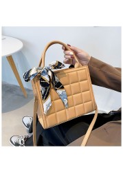 Single Strap Women Handbags Fashion Bags Ladies PU Leather Shoulder Handbag Soft Solid Color Crossbody Bag Casual Ladies Tote