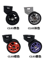 Suitcase Luggage Replacement Accessories Removable Universal Wheels Plug-in Detachable Wheel Pulley Repair Parts