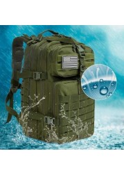 50L 1000D Nylon Waterproof Trekking Hunting Hunting Backpack Outdoor Military Backpack Tactical Sports Camping Hiking