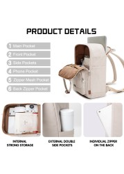 TUYU Original Designer Backpack Women Girls Travel School Shoulder Bag Large Capacity Waterproof Nylon Laptop Book Storage 15L