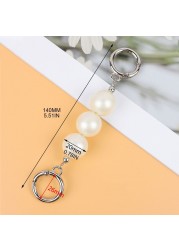 X7YA Bag Strap Extender Artificial Pearl Replacement Chain Straps for Purse Clutch