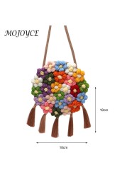 Fashion Handwoven Women Bag 2022 New Multi-use Minority Embroidery Crossbody Bag Vintage Fashion Female Handbags For Women