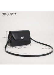 Women PU Leather Butterfly Messenger Bag Casual Lady Flap Crossbody Bags Vintage Ladies High Quality Shopping Bags For Girls Handbags