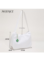 Women Bag Purse Pure Color Underarm Bags Female Casual Handbag Luxury Designer Female Bag Retro Casual Bags For Women