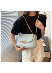 MBTI Canvas Shoulder Bag Casual Woman Blue Daily Shopping Bags 2022 Fashion Bolso Mujer New Arrival Hasp Female Bag