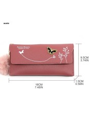 X7YA Fashion Women Lady Clutch PU Leather Wallet Long Card Case Phone Bag Coin Purse Handbags