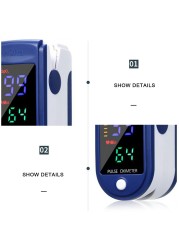 Medical Digital Finger Clip Pulse Oximeter LED Display SPO2 PR Heart Rate Monitor Sleep Monitor Blood Oxygen Saturation Meter