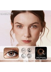 Ishihair Natural Colored Eyes Lenses 2pcs Blue Eye Color Contact Lenses Beauty Contact Lenses Eye Yearly Cosmetic Colored Lenses