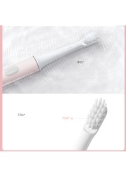 Xiaomi Mijia T100 Sonic Electric Toothbrush Wireless Rechargeable IPX7 Waterproof Ultrasonic Automatic Toothbrush