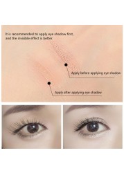 1 box ultra invisible eyelid paste natural double eyelid tape mesh lace eyelids fiber with stick no reflective no easy fall off