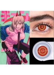 Bio-Essence 1 Pair Cosplay Colored Contact Lenses For Eyes Anime Accessory Anime Makima Lens Chainsaw Lenses Man Lenses