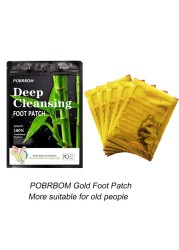 Deep Cleansing Foot Pads Detox Foot Patch Improve Sleep Slimming Anti Swelling Slimming Patch Pads Foot Care Tool