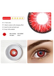 1 Pair 3 Tones Contact Lenses For Eye Popular Lens Eye Color USA Cosplay 12 Colors Cosmetic Contact Lens Fast Delivery