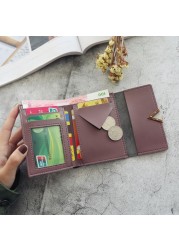 Women Wallet Short Women Coin Purse Wallets Card Holder Ladies Small Purse Female Hasp Clutch Bag Girl Money