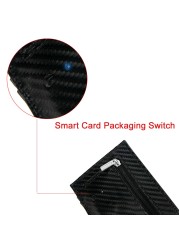 Smart Bluetooth Wallet Money Clip RFID Blocking Genuine Leather Women and Men Wallet Card Holder Small Thin Wallet