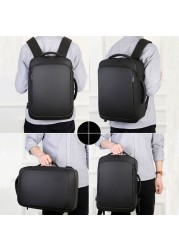 15.6 Inch Portable Backpack Mens Business Notebook Mochila Waterproof Backpack USB Charging Travel Bag Backpack 2020 Male Backpack