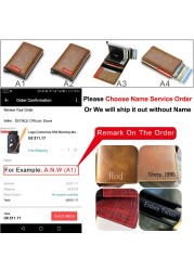 RFID Airtag Wallet Money Bag Mini Leather Card Holder Men Women Wallets Small Wallet Air Tags Pouch Bag for Apple AirTags Tracker