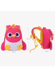 DORIKYDS 3D Penguin Backpack Kids Cute Cartoon Anti-lost School Bags 2 Size Cute Gift for Boys and Girls